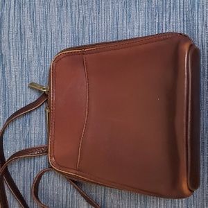 BASS Vintage Leather Crossbody Bag